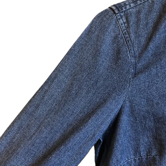 J. Crew Button Up Chambray Shirt 100% Cotton - Picture 7 of 16